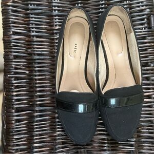 Katie brand black loafers